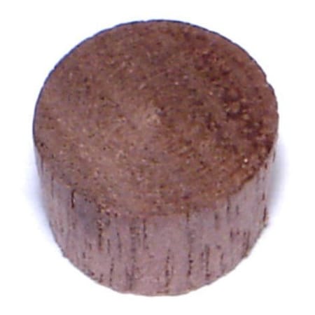 Midwest Fastener 3/8" Walnut Wood Flat Head Plugs 100PK 08927